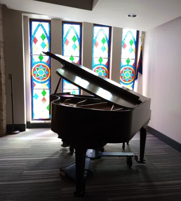 piano in chapel